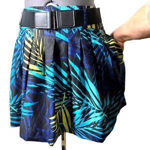 # APT.9  Plus Size Pleated Skit & Belt